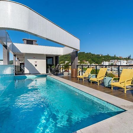 Aion Suites 204 - Compacto E Luxuoso Loft - Rooftop Com Piscina E Academia - A Poucos Passos Da Praia Bombinhas Buitenkant foto