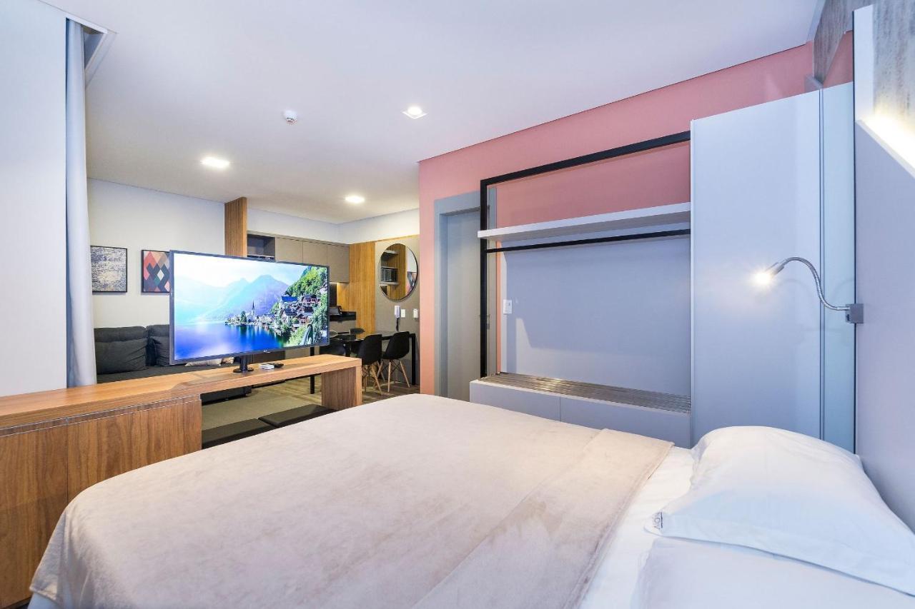 Aion Suites 204 - Compacto E Luxuoso Loft - Rooftop Com Piscina E Academia - A Poucos Passos Da Praia Bombinhas Buitenkant foto