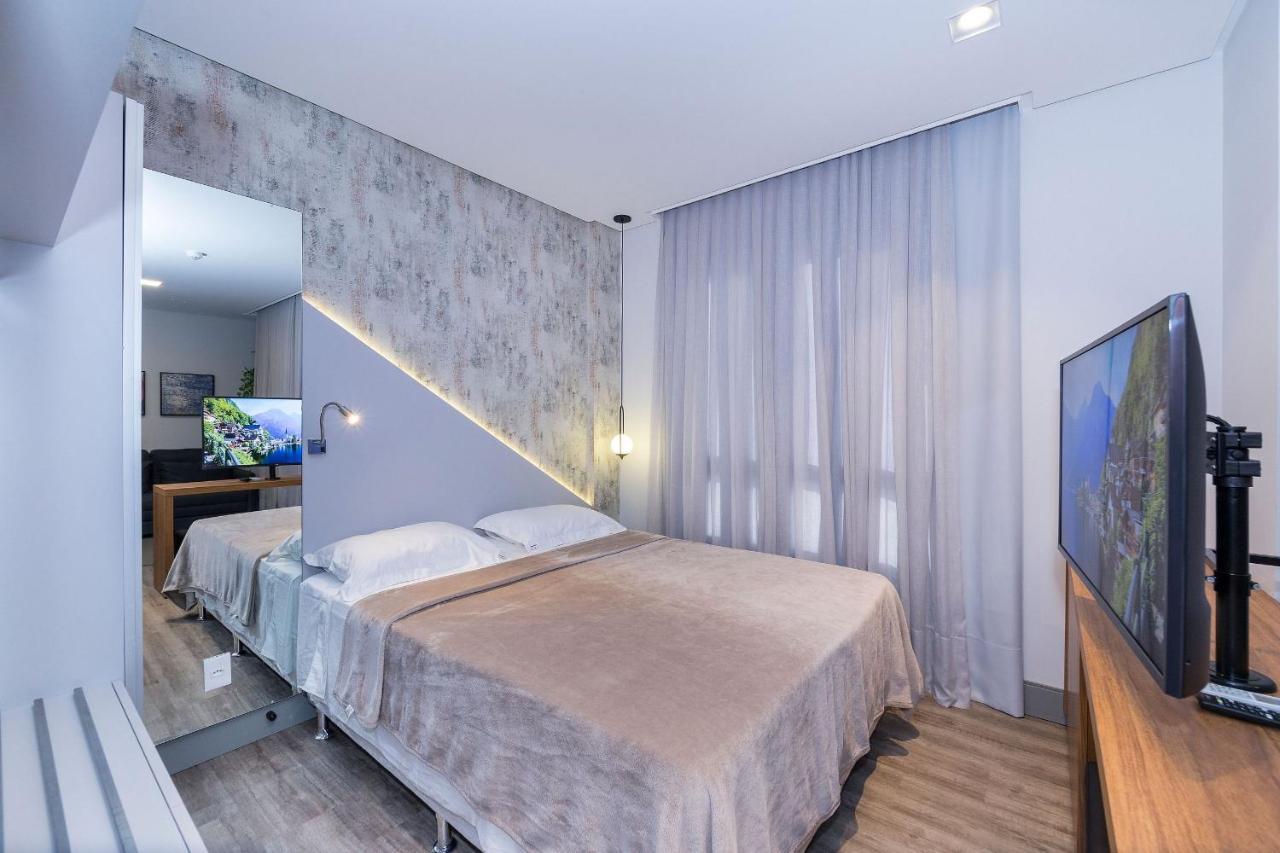 Aion Suites 204 - Compacto E Luxuoso Loft - Rooftop Com Piscina E Academia - A Poucos Passos Da Praia Bombinhas Buitenkant foto