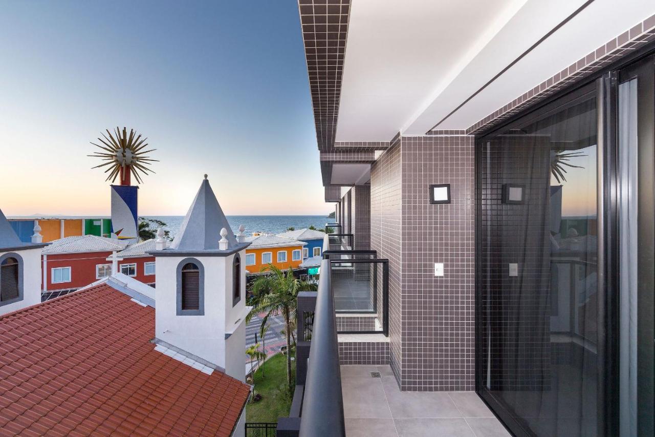 Aion Suites 204 - Compacto E Luxuoso Loft - Rooftop Com Piscina E Academia - A Poucos Passos Da Praia Bombinhas Buitenkant foto