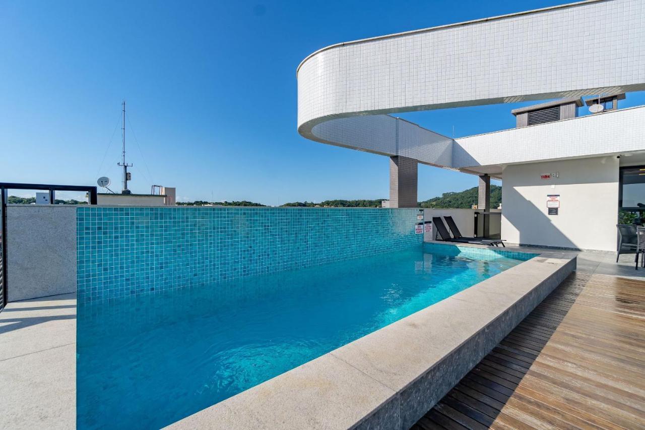 Aion Suites 204 - Compacto E Luxuoso Loft - Rooftop Com Piscina E Academia - A Poucos Passos Da Praia Bombinhas Buitenkant foto