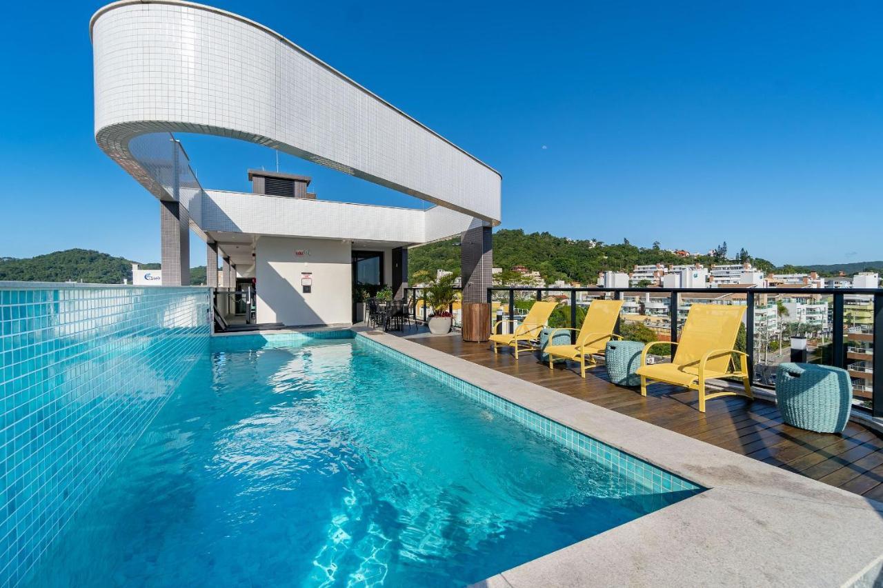 Aion Suites 204 - Compacto E Luxuoso Loft - Rooftop Com Piscina E Academia - A Poucos Passos Da Praia Bombinhas Buitenkant foto